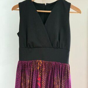 70's Abstract Maxi Dress